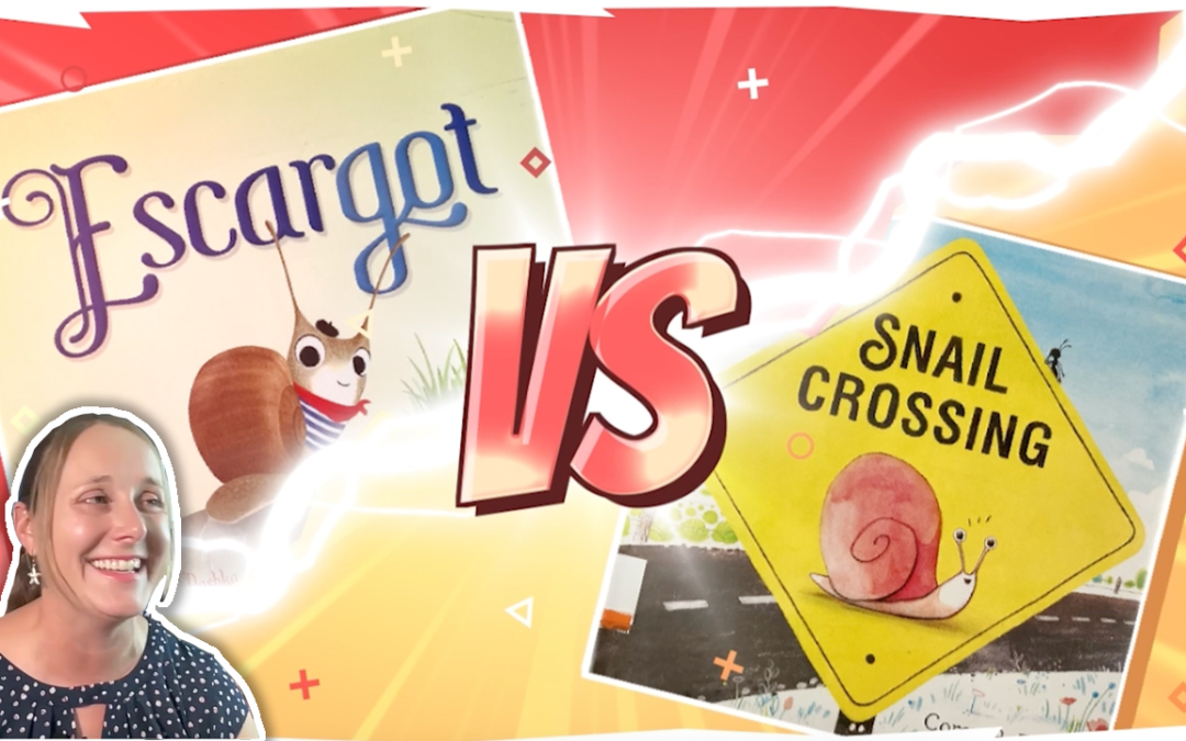 Picture Book Showdown: "Escargot" vs. "Snail Crossing"