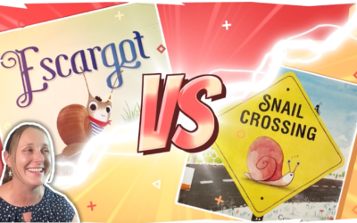 Picture Book Showdown: “Escargot” vs. “Snail Crossing”