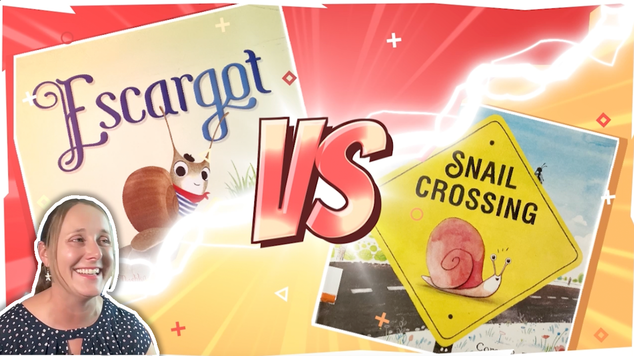 Picture Book Showdown: "Escargot" vs. "Snail Crossing"