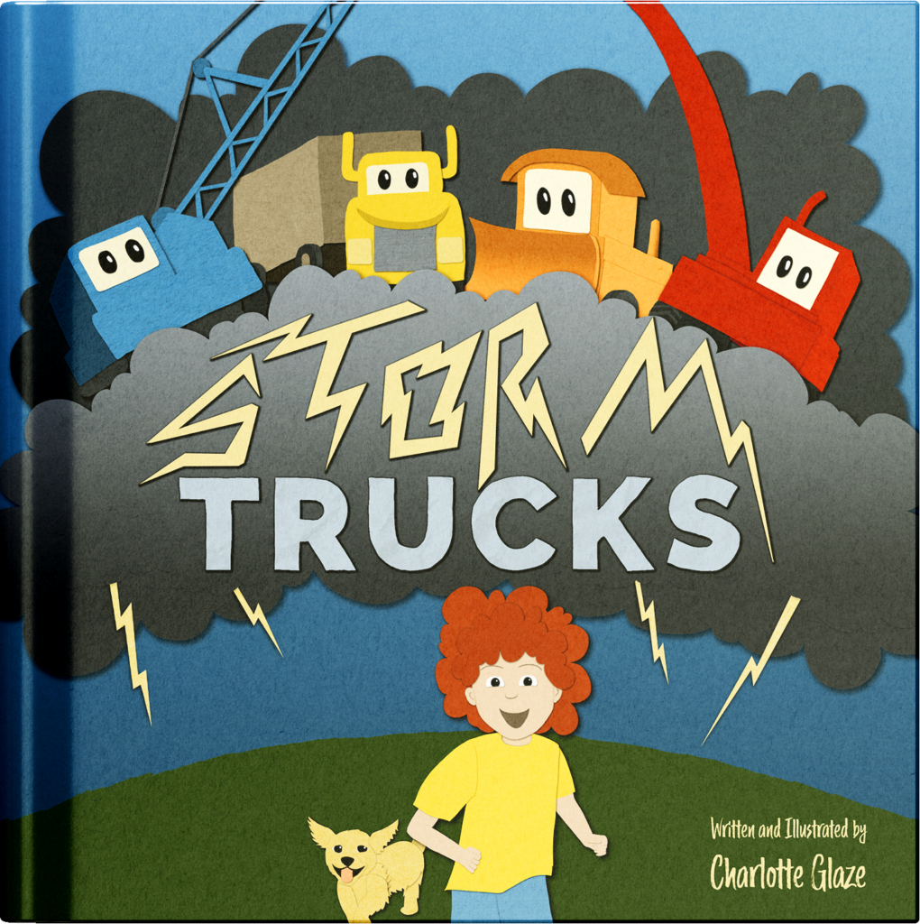 Storm Trucks book for preschoolers about storms