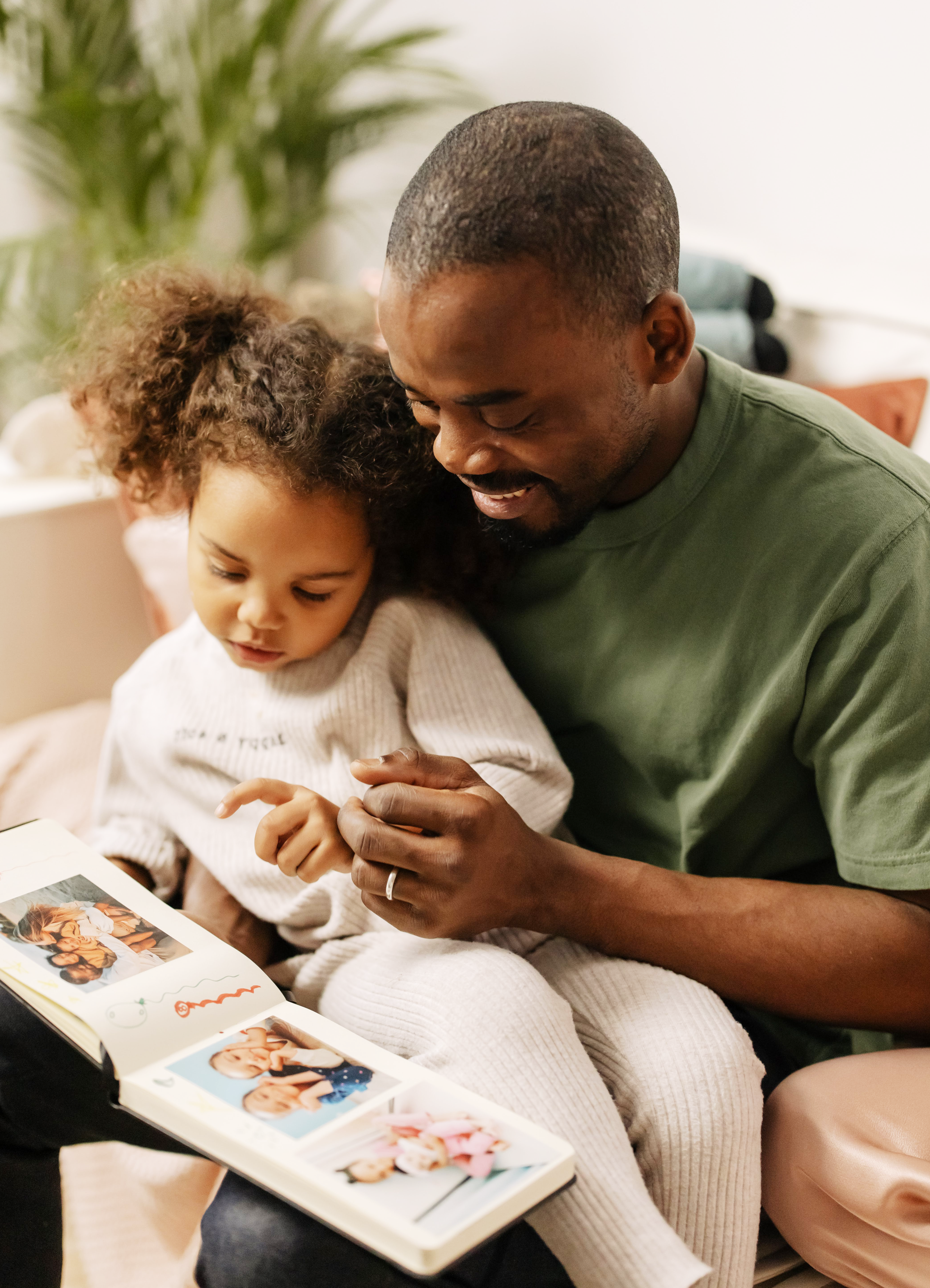 Families bond through reading together