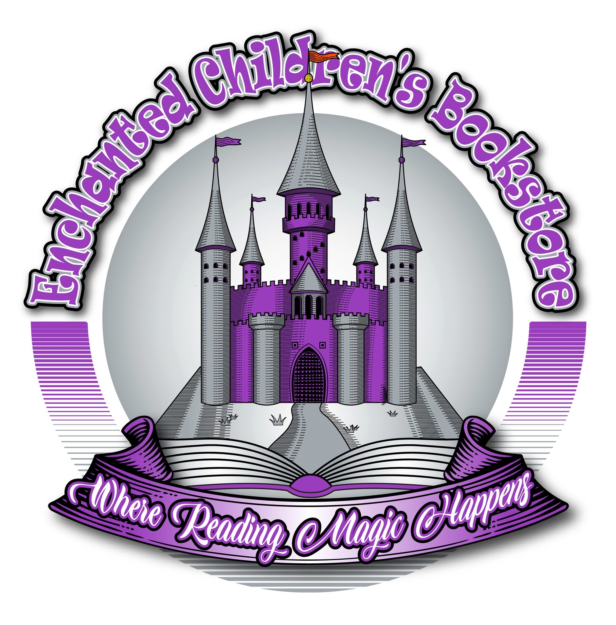 enchanted children's bookstore logo