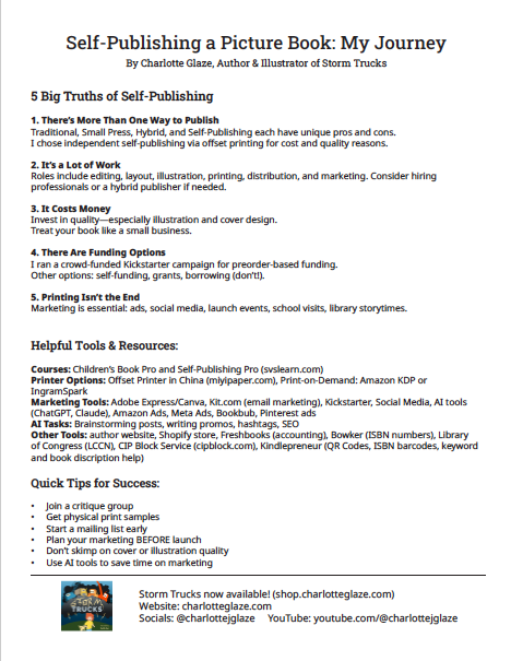 self-pub-preview Preview of Self Publishing printable